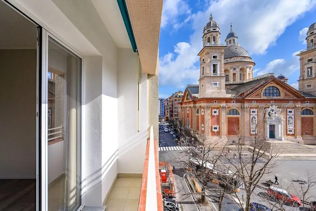Luxury Basilica & Sea View 36 - Genovainrelax Apartment 0*, Genoa